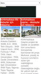 Mobile Screenshot of korkmazinsaatpvc.com